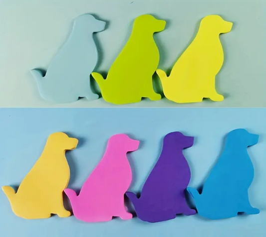 Colorful Dog Note pads