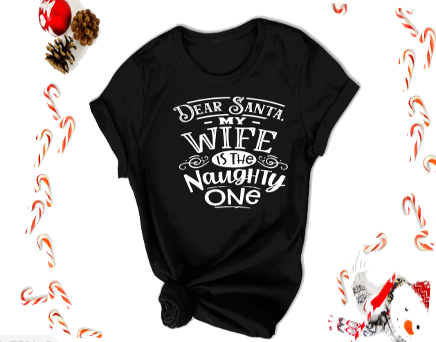 Naughty List Xmas Shirts