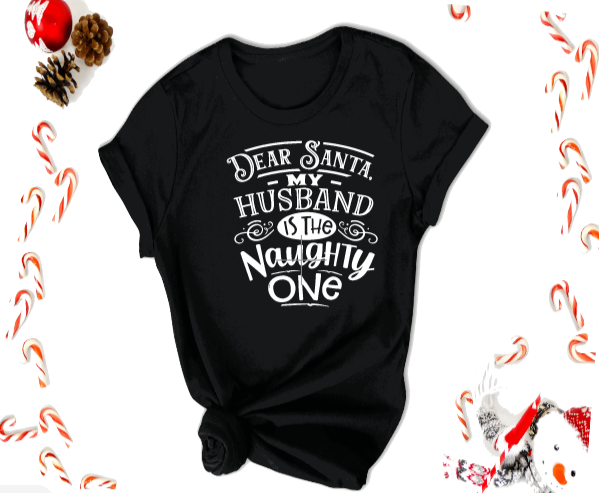 Naughty List Xmas Shirts
