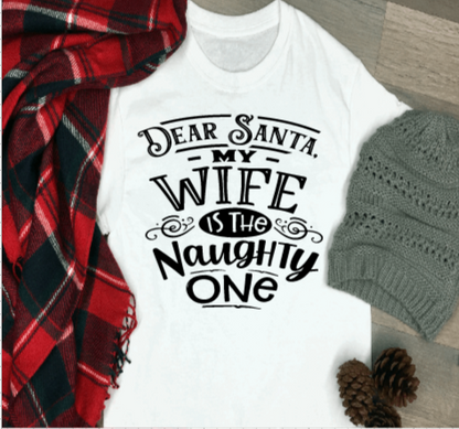 Naughty List Xmas Shirts